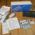 IBM PC Music Feature Card - Box and contents
