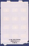River Raid - Atari 5200 Overlay back scan
