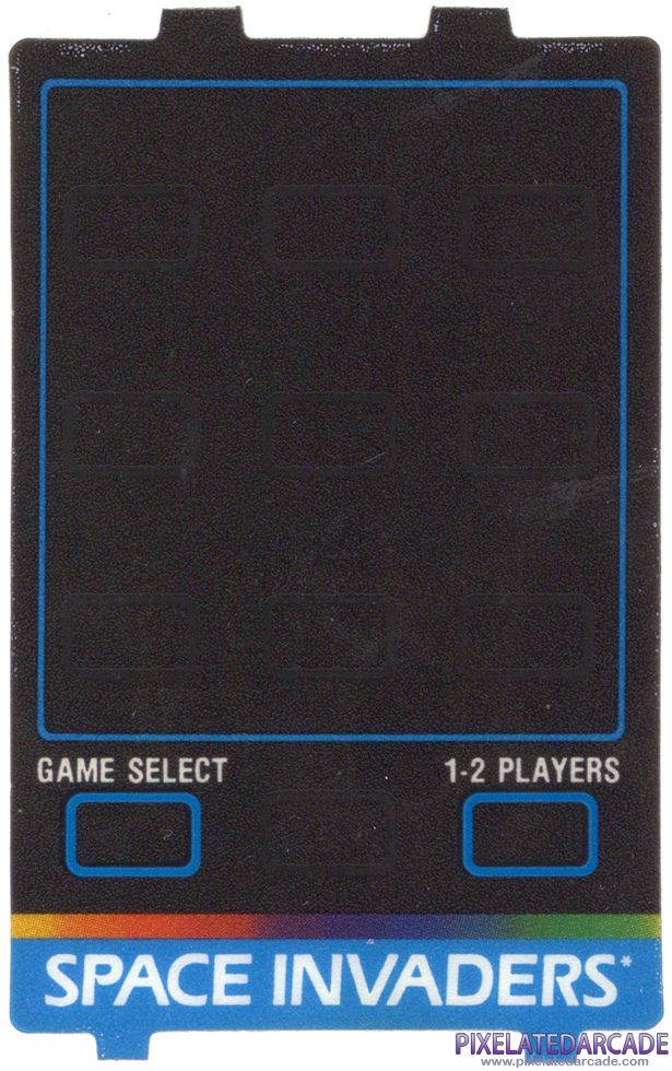 Space Invaders - Atari 5200 Overlay front