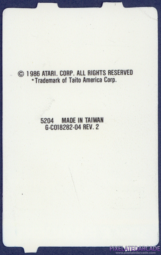 Space Invaders - Atari 5200 Overlay back