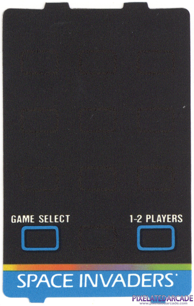 Space Invaders - Atari 5200 Overlay front