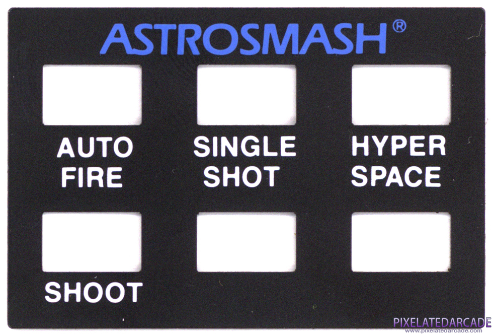 Astrosmash - Mattel Aquarius Overlay front
