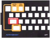 Astrosmash - Mattel Aquarius Overlay front scan