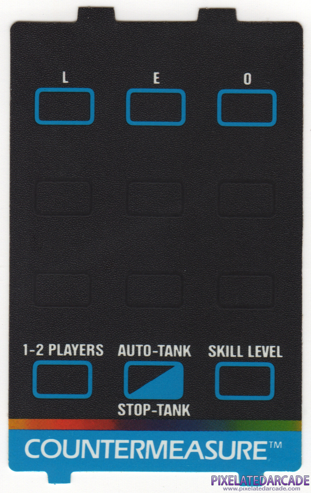 Countermeasure - Atari 5200 Overlay front