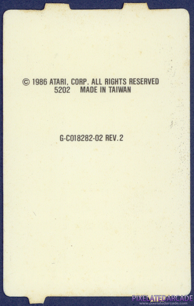 Missile Command - Atari 5200 Overlay back