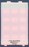 Kaboom! - Atari 5200 Overlay back scan
