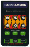 ABPA Backgammon - Intellivision Overlay front scan
