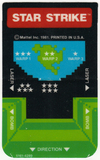 Star Strike - Intellivision Overlay front scan