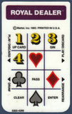 Royal Dealer - Intellivision Overlay front scan