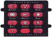 Trevor McFur in the Crescent Galaxy - Atari Jaguar Overlay front scan