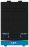 Qix - Atari 5200 Overlay front scan