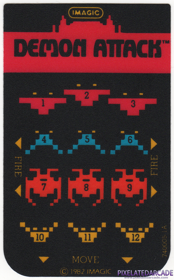 Demon Attack - Intellivision Overlay front