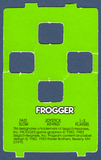 Frogger - Atari 5200 Overlay front scan