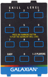 Galaxian - Atari 5200 Overlay front scan
