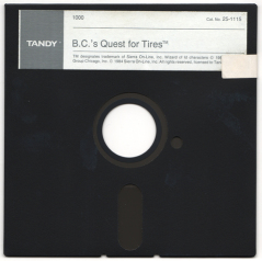 BC's Quest for Tires disk scan