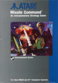 Missile Command box front