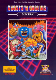 Ghosts n' Goblins Commodore 64 box
