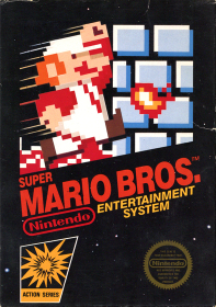 Super Mario Bros. box cover