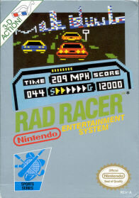 Rad Racer box front