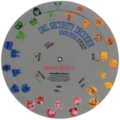 Night Shift code wheel