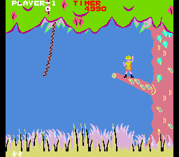 Arcade version of Jungle Hunt