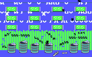 IBM PCjr version of Alley Cat