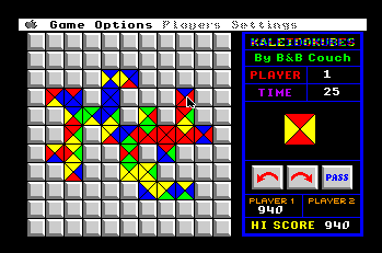 Apple IIgs version of KaleidoKubes