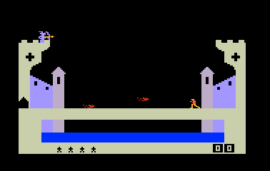 Intellivision version of Dragonfire