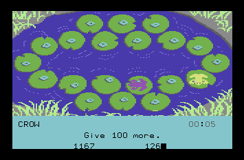 Commodore 64 version of Frog Jump