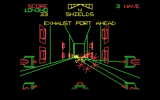 IBM CGA version of Star Wars