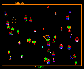 Arcade version of Robotron: 2084
