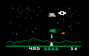 Intellivision version of Astrosmash