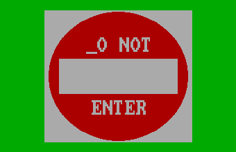 IBM CGA version of Signplay