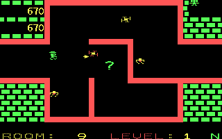 IBM CGA version of Shamus