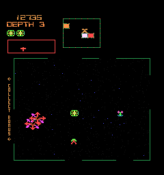 Arcade version of Space Dungeon