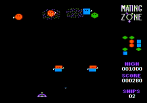 Apple II version of Mating Zone
