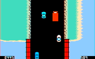 IBM PC version of Spy Hunter