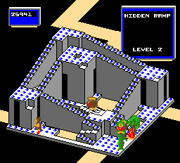 Arcade version of Crystal Castles