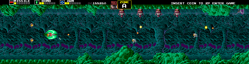 Arcade version of Darius