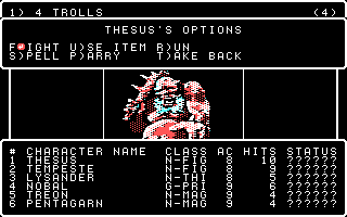 IBM CGA version of Wizardry V