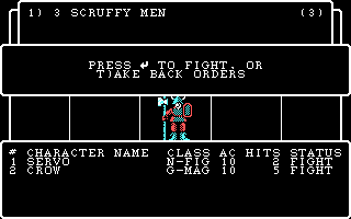 IBM PC version of Wizardry