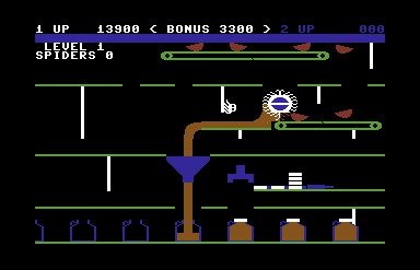 Commodore 64 version of Apple Cider Spider