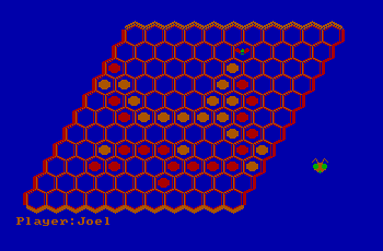 IBM PC version of Beehive