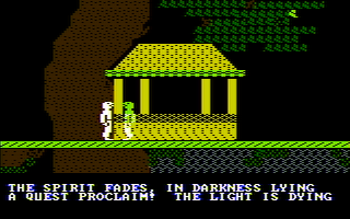 IBM PCjr version of Below the Root