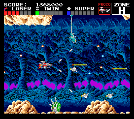 PC Engine version of Darius+