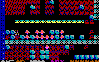 IBM PCjr version of Boulder Dash II