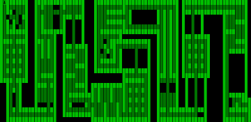 Monochrome Mazes for the IBM PC