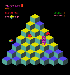 Arcade version of Q*Bert