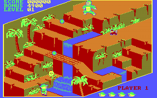 IBM PCjr version of Congo Bongo