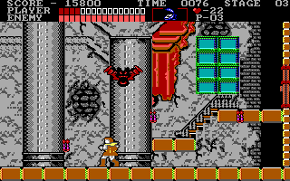 IBM EGA version of Castlevania